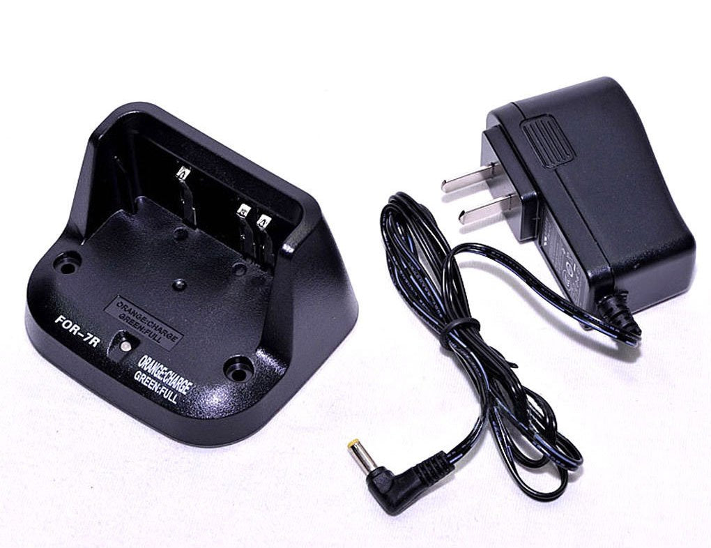 [Australia - AusPower] - HKSUNKIN Desktop Battery Charger Base Set for Yaesu VX5R VX-6R VX-7R VXA710 Radio 