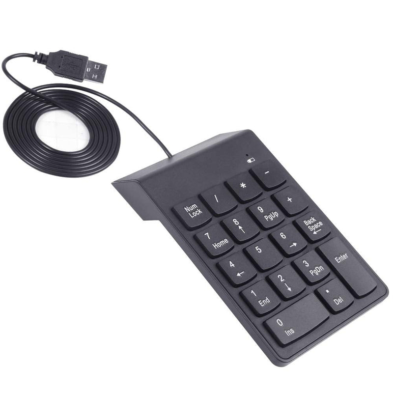 [Australia - AusPower] - Numeric Keypad,USB Numeric Keypad,Kadaon USB 18 Key Number Numeric Keypad Keyboard for Laptop/Notebook PC Computer 