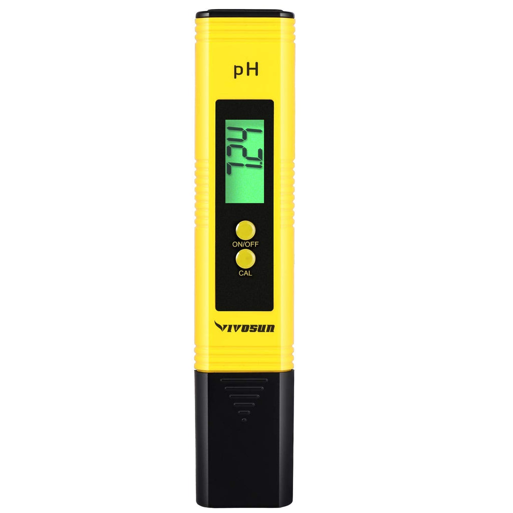 [Australia - AusPower] - VIVOSUN Digital PH Meter for Water, 0.05ph High Accuracy Pen Type PH Tester for Hydroponics, Household Drinking, Pool and Aquarium 
