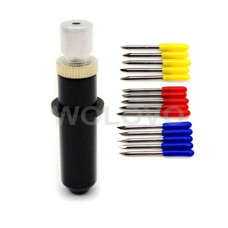 [Australia - AusPower] - 30/45/60 Degrees Blades for Mimaki Blade Cutting Plotter Vinyl Cutter 15pcs+ Mimaki Blade Holder 
