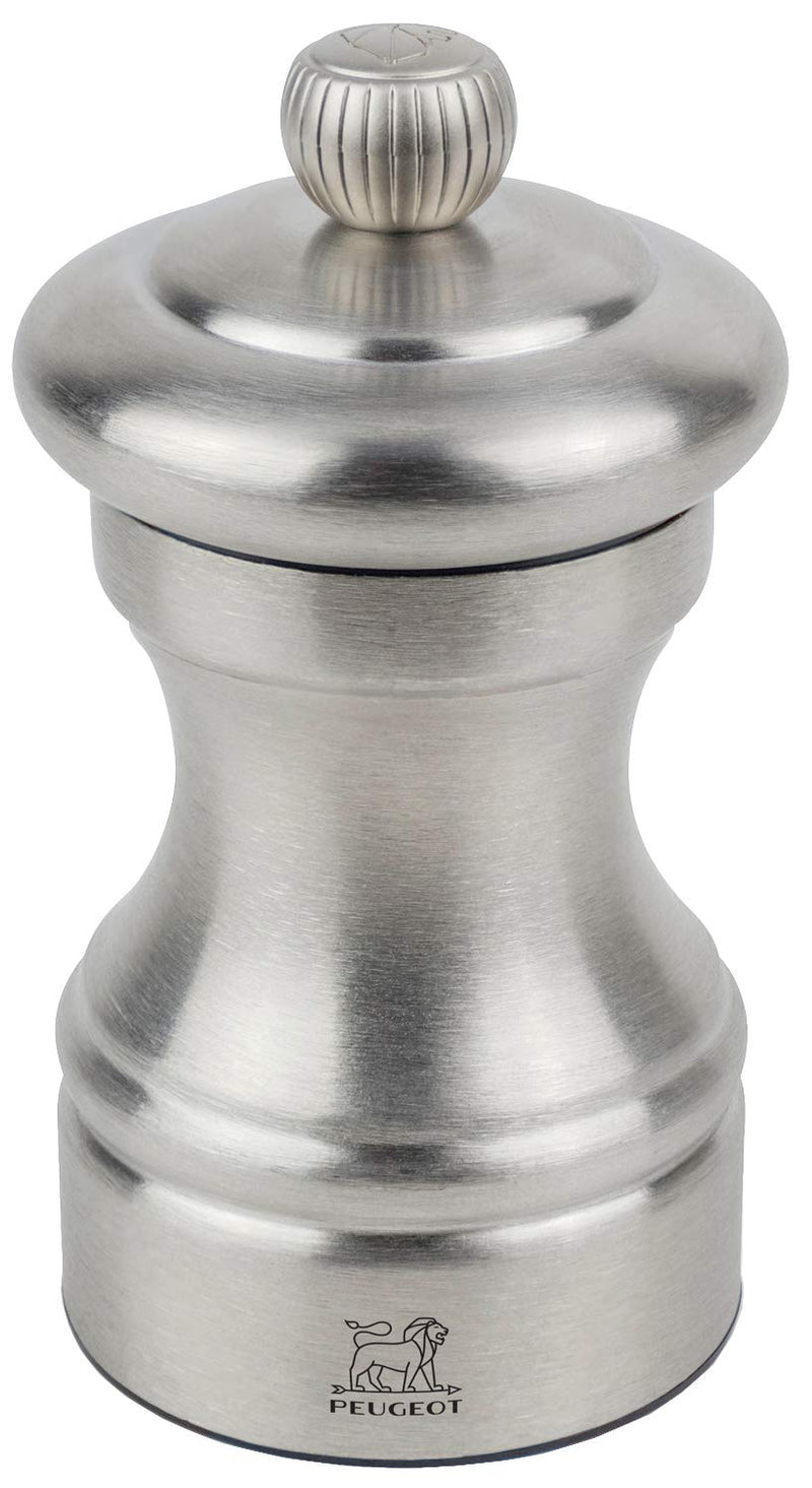 [Australia - AusPower] - Peugeot Bistro Chef Pepper Mill, 10cm/4", Stainless Steel 