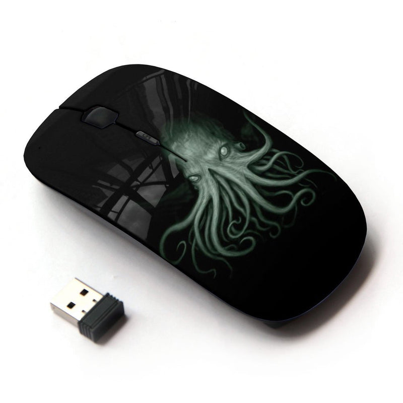 [Australia - AusPower] - KOOLmouse [ Optical 2.4G Wireless Mouse ] [ Octopus Kraken Sea Ocean Creature Legs Art ] 