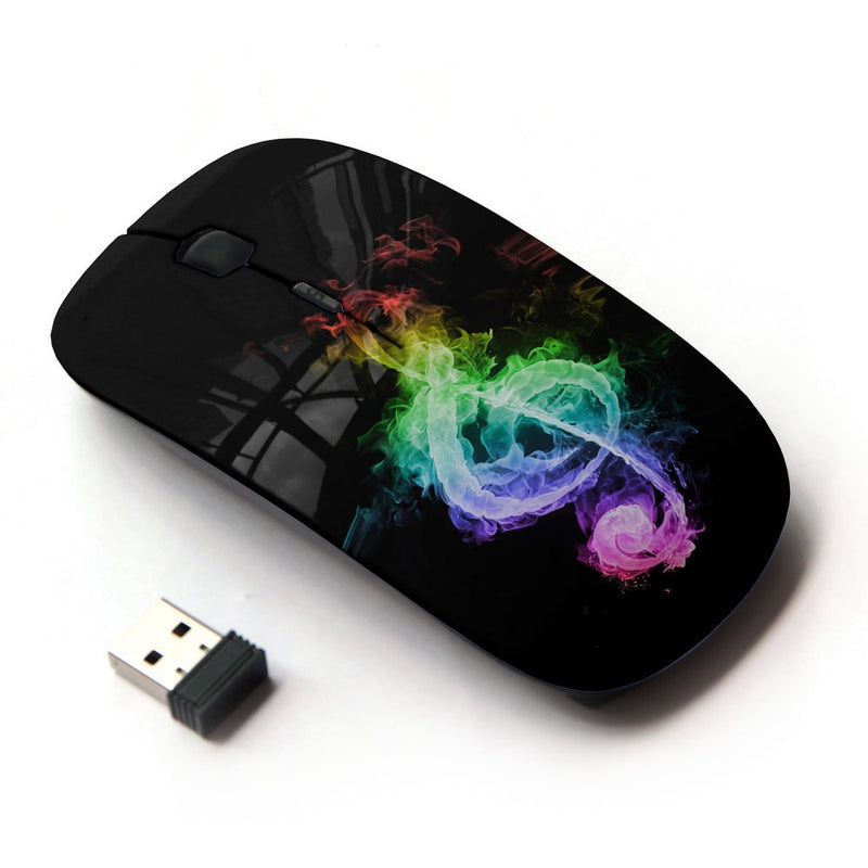 [Australia - AusPower] - KawaiiMouse [ Optical 2.4G Wireless Mouse ] Music Colors Colors Note 