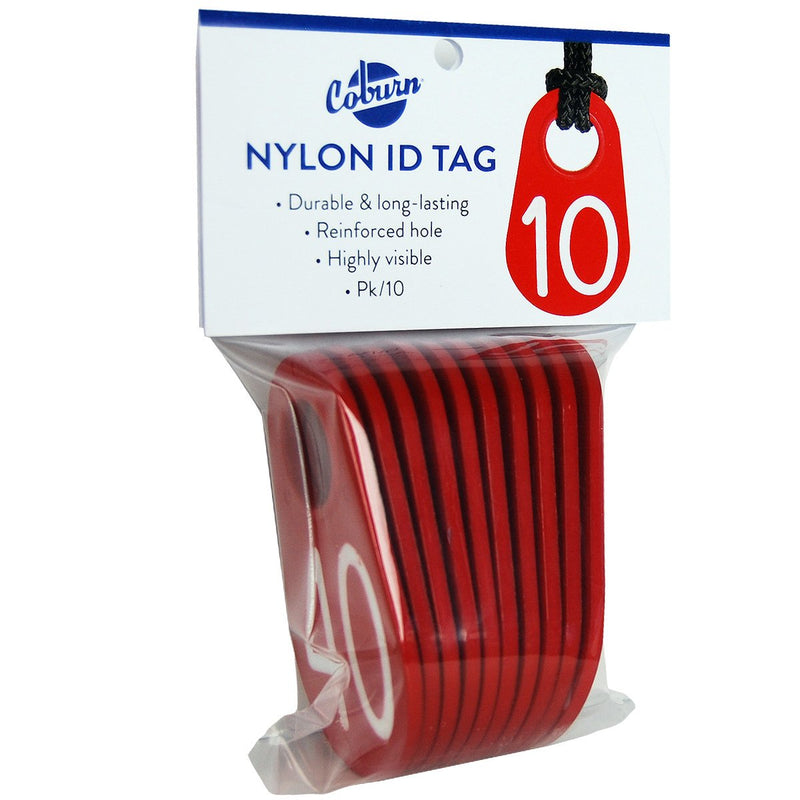 [Australia - AusPower] - Coburn 258PK-05-040 Red Neck Tag #'D 31-40 