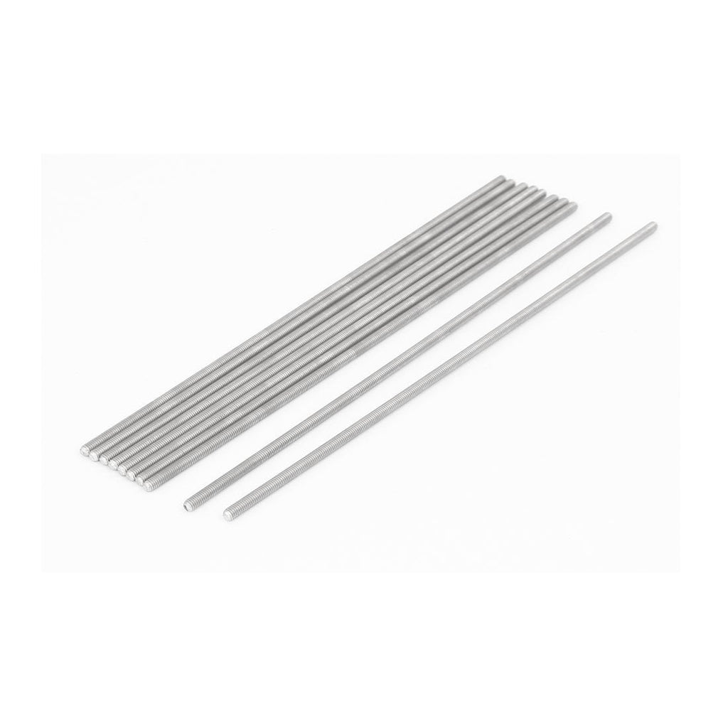 [Australia - AusPower] - uxcell a16071500ux0035 M3 x 150mm 0.5mm Pitch 304 Stainless Steel Fully Threaded Rods Fasteners (Pack of 10) 