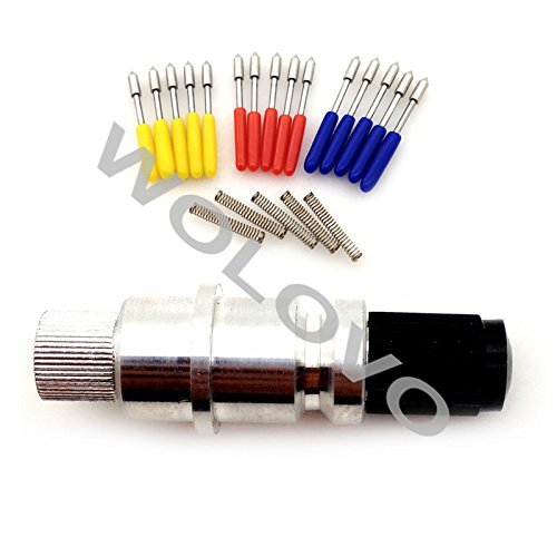 [Australia - AusPower] - 15pc 30/45/60 Degree Graphtec CB09 Silhouette Cameo Craftrobo Portrait Cutting Plotter CB09U Vinyl Cutter Blade+ Plus Blade Housing Holder 