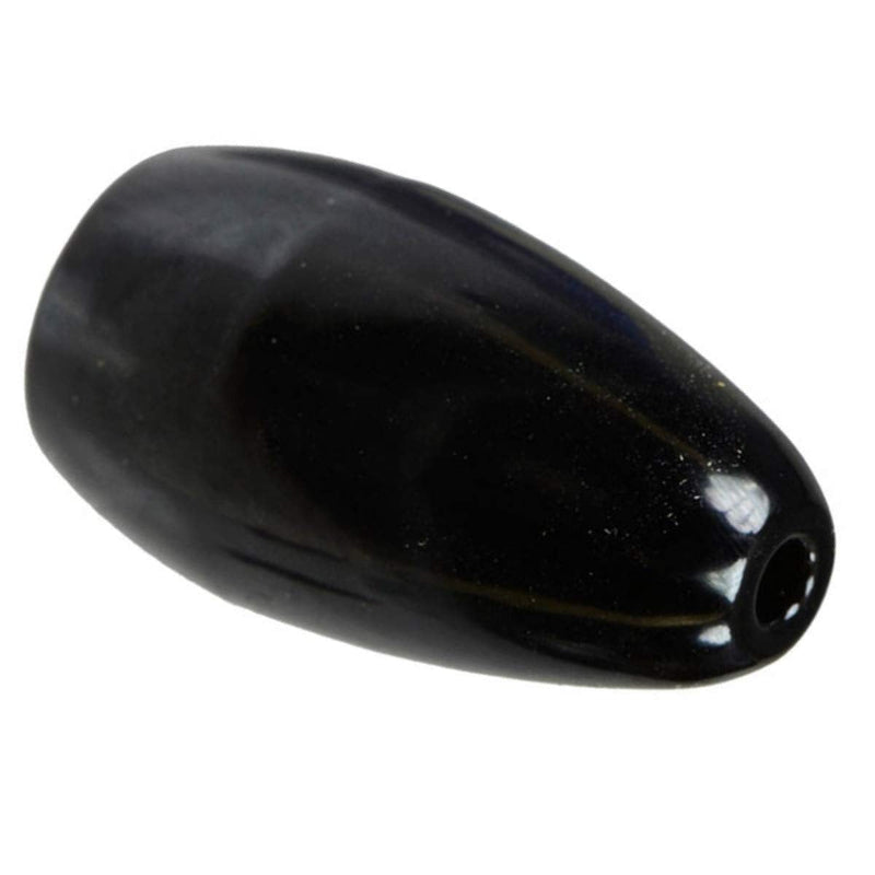 [Australia - AusPower] - Reaction Tackle Tungsten Flipping Weights for Bass Fishing - Sinkers for Punching Through Heavy Cover - for Texas and Carolina Rigs Black 1-1/2 oz (2 per pack) 