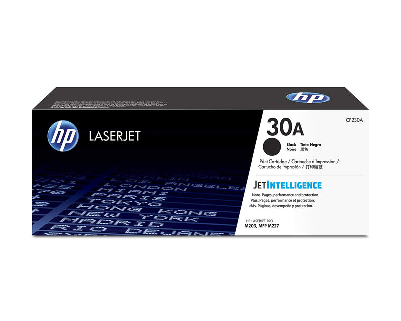 [Australia - AusPower] - Original HP 30A Black Toner Cartridge | Works with HP LaserJet Pro M203 Series, HP LaserJet Pro MFP M227 Series | CF230A 
