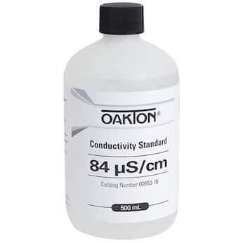 [Australia - AusPower] - Oakton AO-00653-16 Oakton Conductivity and TDS Standard, 84 Μs; 500 mL 