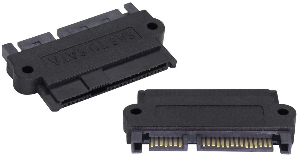 [Australia - AusPower] - zdyCGTime SAS 22 Pin to 7 Pin + 15 Pin SATA Hard Disk Drive Raid Adapter with 15 Pin Power Port.When Using SAS Hard disks on Ordinary SATA motherboards, The Hard Disk Must Have The SATA Logo.(1Pack) 