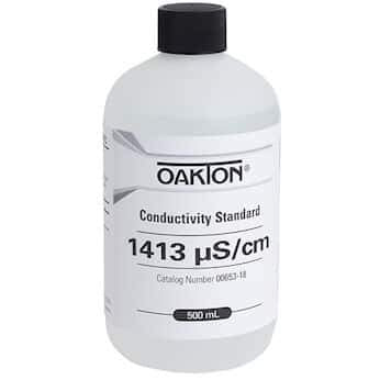 [Australia - AusPower] - Oakton AO-00653-18 Oakton Conductivity and TDS Standard, 1413 Μs; 500 mL 