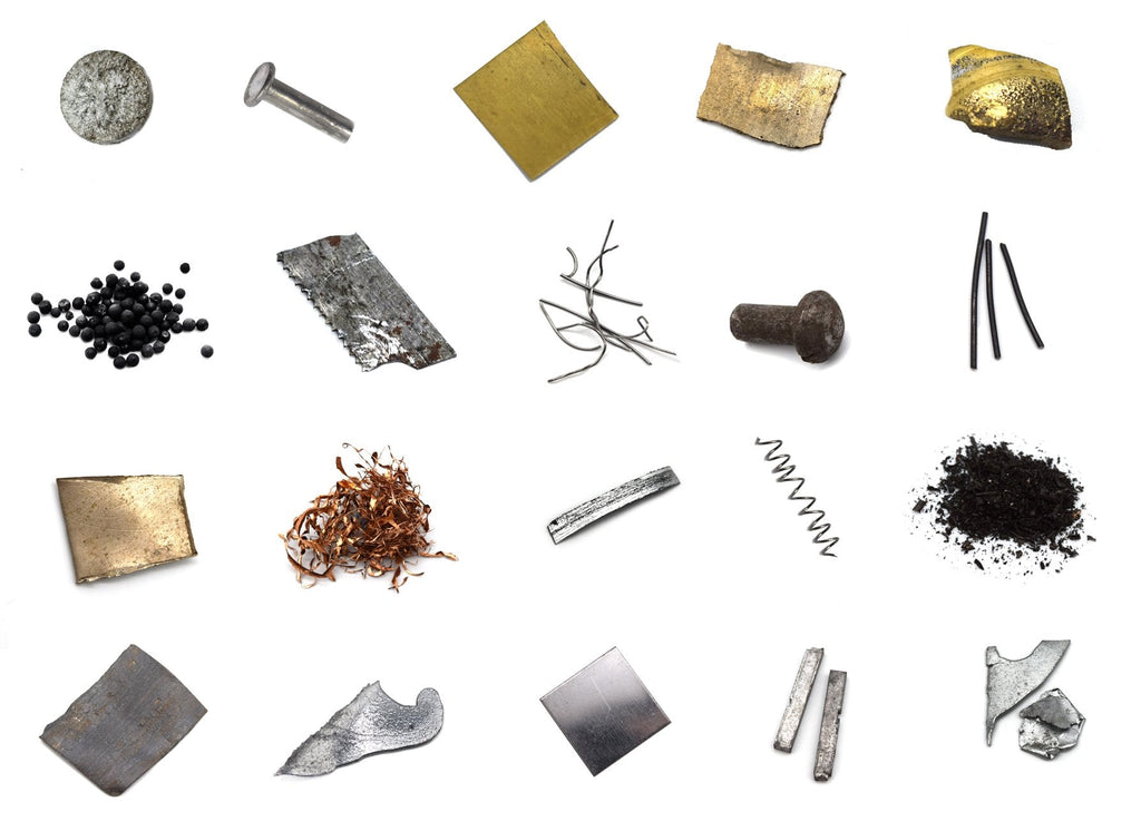 [Australia - AusPower] - Set of 20 Metal Alloys - Specimen Collection - Supplied in Die Cut Case - Eisco Labs 