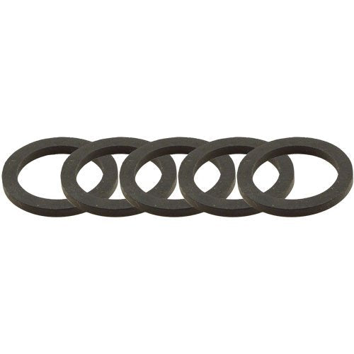 [Australia - AusPower] - 1 1/2" NH NST Nozzle Gasket - Plastic Brass Aluminum - Fire Nozzle Replacement Rubber Washer (5-Pack) 