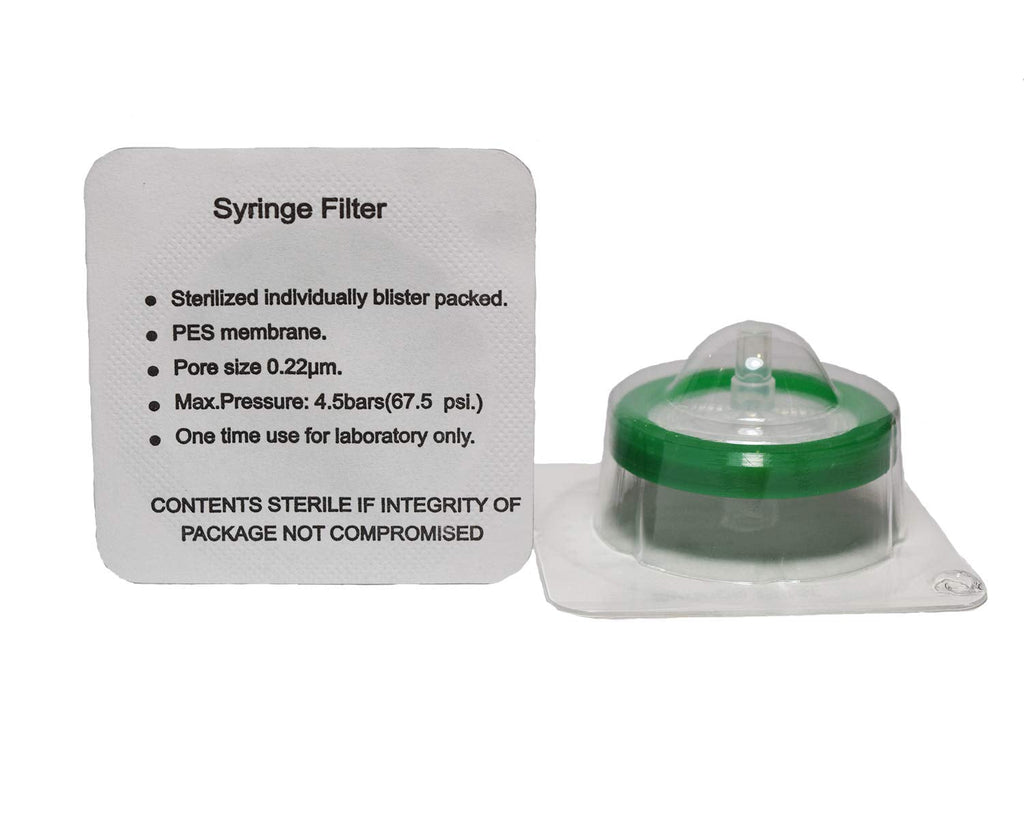 [Australia - AusPower] - ADVANGENE Syringe Filter Sterile, PES, 0.22um, 30mm (30/pk) 