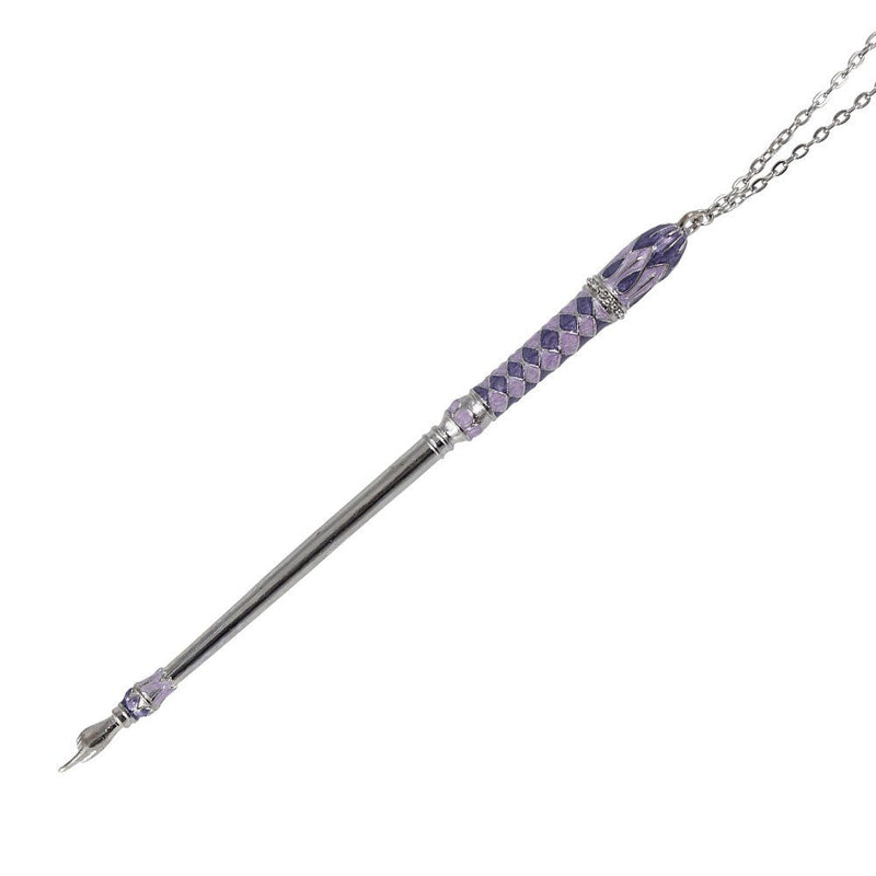 [Australia - AusPower] - Zion Judaica Silver Plated Yad Torah Pointer with Enamel (Purple) Purple 