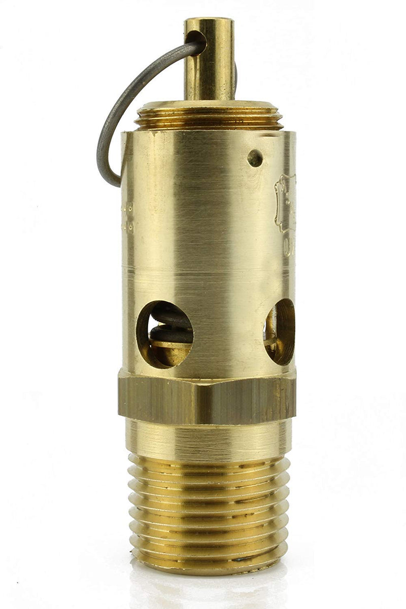 [Australia - AusPower] - New 1/2" NPT 200 PSI Air Compressor Safety Relief Pressure Valve Tank Pop Off 