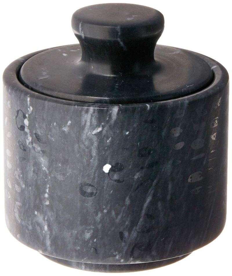 [Australia - AusPower] - Fox Run Marble Salt Cellar, Black 