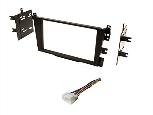[Australia - AusPower] - Car Stereo Dash Kit and Wire Harness for Installing a Double Din Radio for 2000-2003 Acura CL 1999-2003 Acura TL 