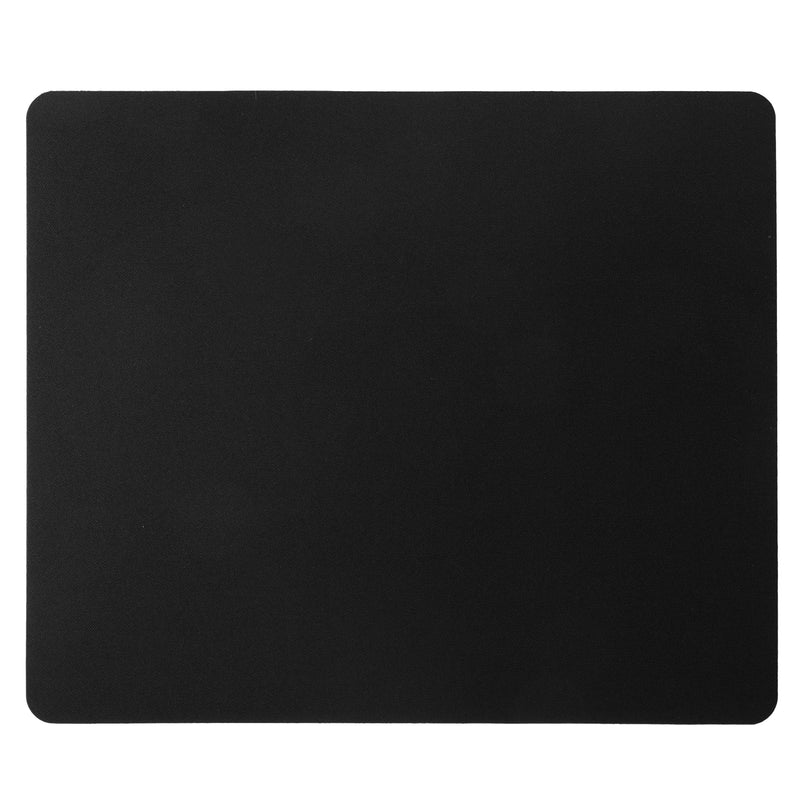 [Australia - AusPower] - Quality Selection Mouse Pad Superb for Computer & Laptop, Non-Slip Rubber Base Mousepad, Mouse Pads for Home, Office & Gaming 7.75 x 9.25 in, Black 1 Pack 