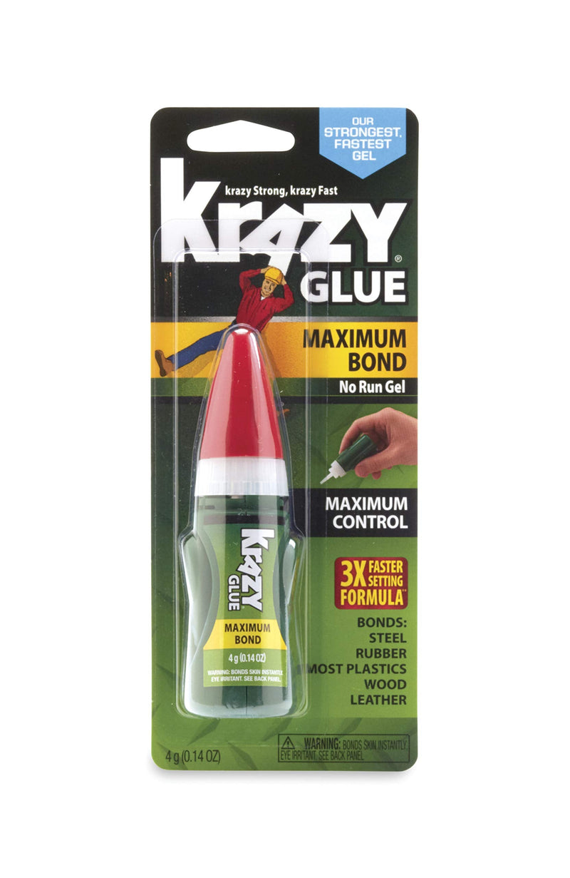 [Australia - AusPower] - Krazy Glue, Max Bond Gel, EZ Squeeze, 4 g 