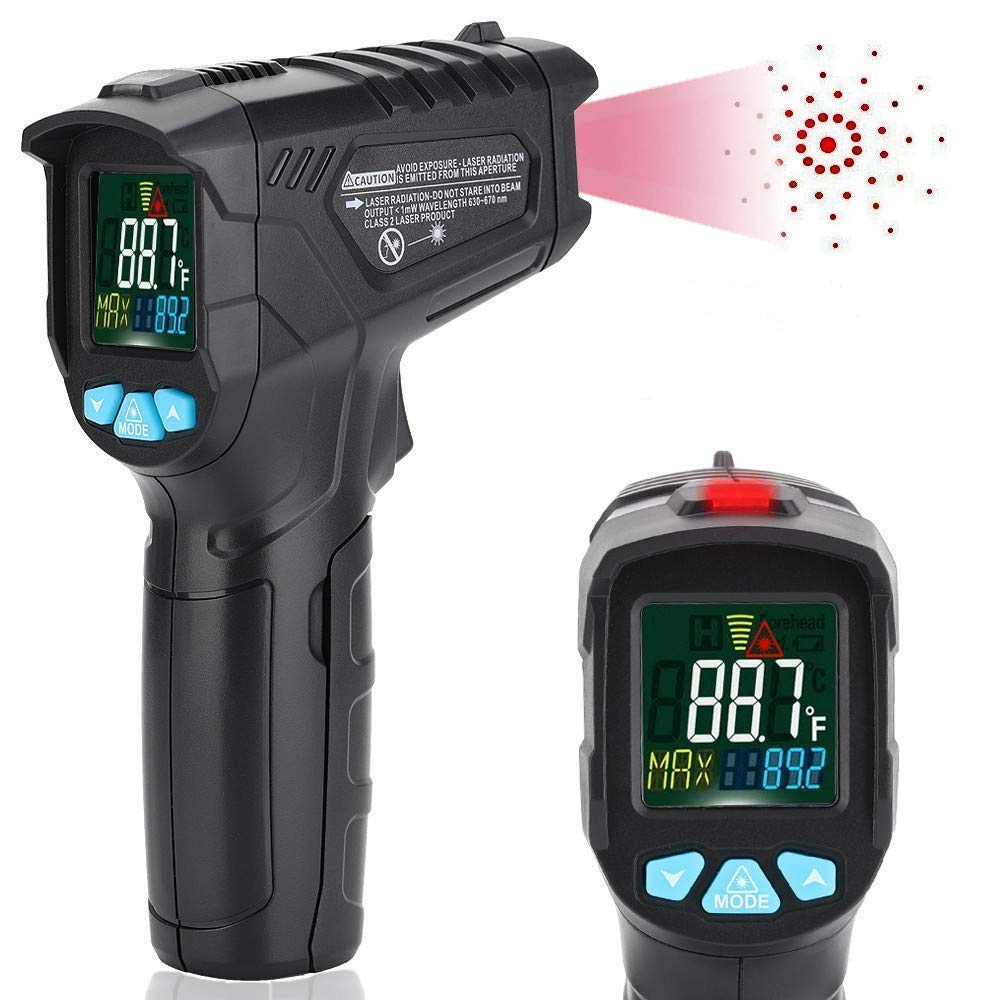 [Australia - AusPower] - Infrared Thermometer Gun, Estink Handheld Digital Laser Temperature Gun 57°F ~1022°F (-50°C ~ 550°C) with Battery and Newest Laser Positioning for Cooking, Pizza Oven, Grill & Engine 