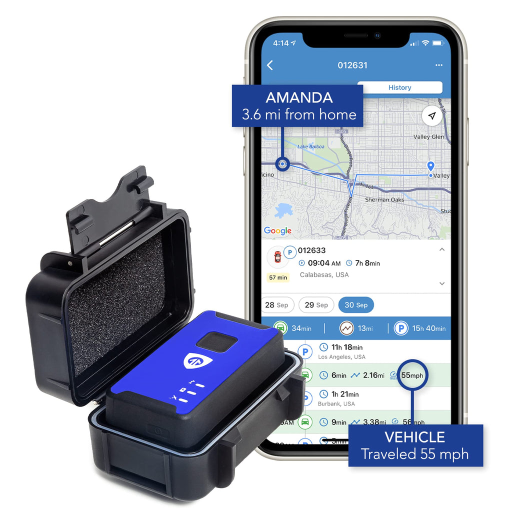 [Australia - AusPower] - Brickhouse Security Spark Nano 7 GPS Tracker with Magnetic Waterproof Weatherproof Case for Car, Truck and Fleet Vehicle Real-Time LTE GPS Tracking. Subscription Required! 