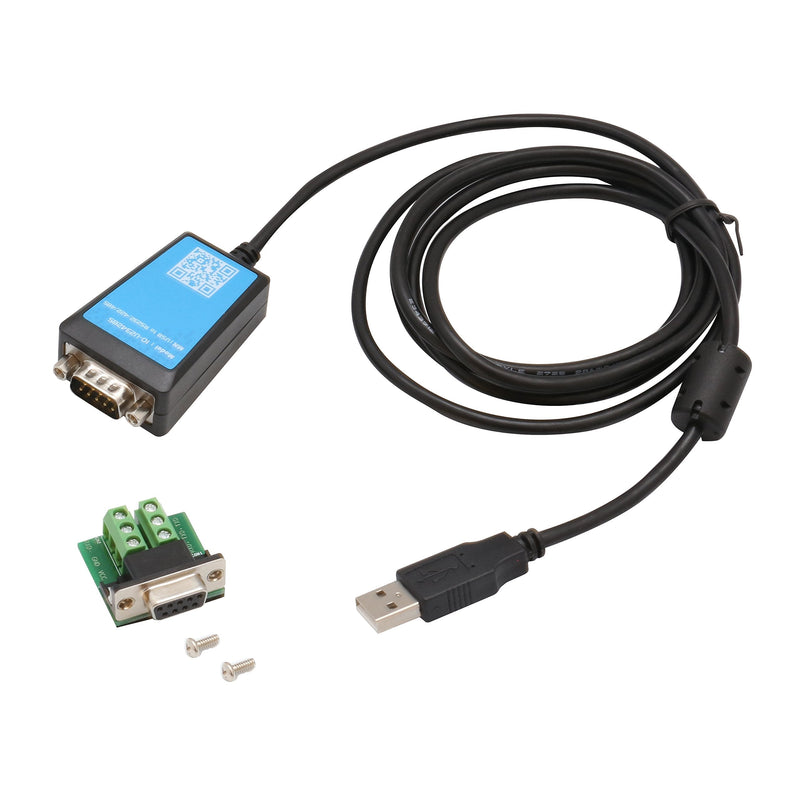 [Australia - AusPower] - SY-ADA15059 USB 2.0 to Single Female DB9 Serial RS232/422/485 Converter with Terminal Board EXAR 1411 Chipset 
