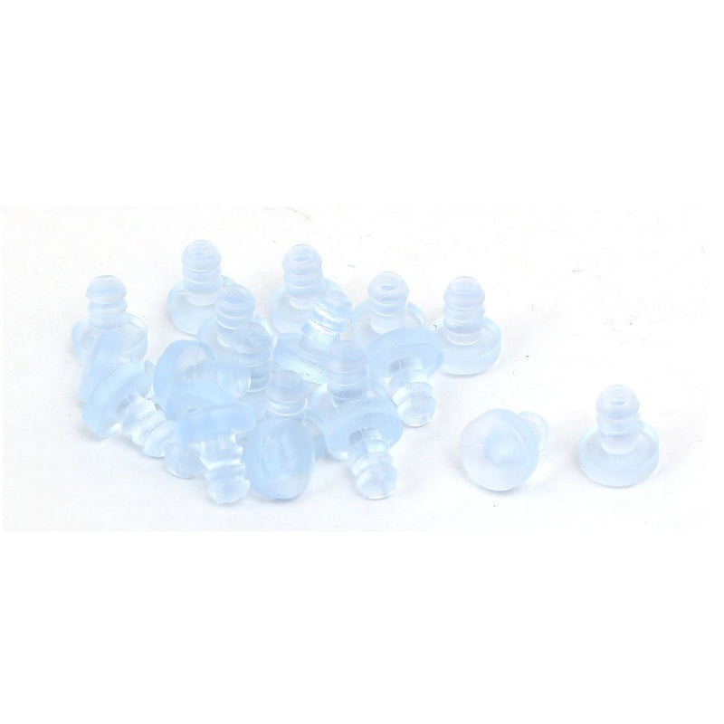 [Australia - AusPower] - Uxcell a16110800ux0828 9mmx11mm Rubber Anticollision Embedded Soft Stem Bumpers Screw Hole Plugs (Pack of 20) 