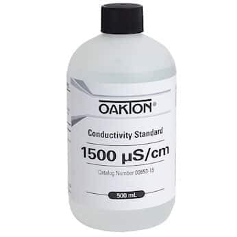 [Australia - AusPower] - Oakton AO-00653-15 Oakton Conductivity and TDS Standard, 1500 µS; 500 mL 