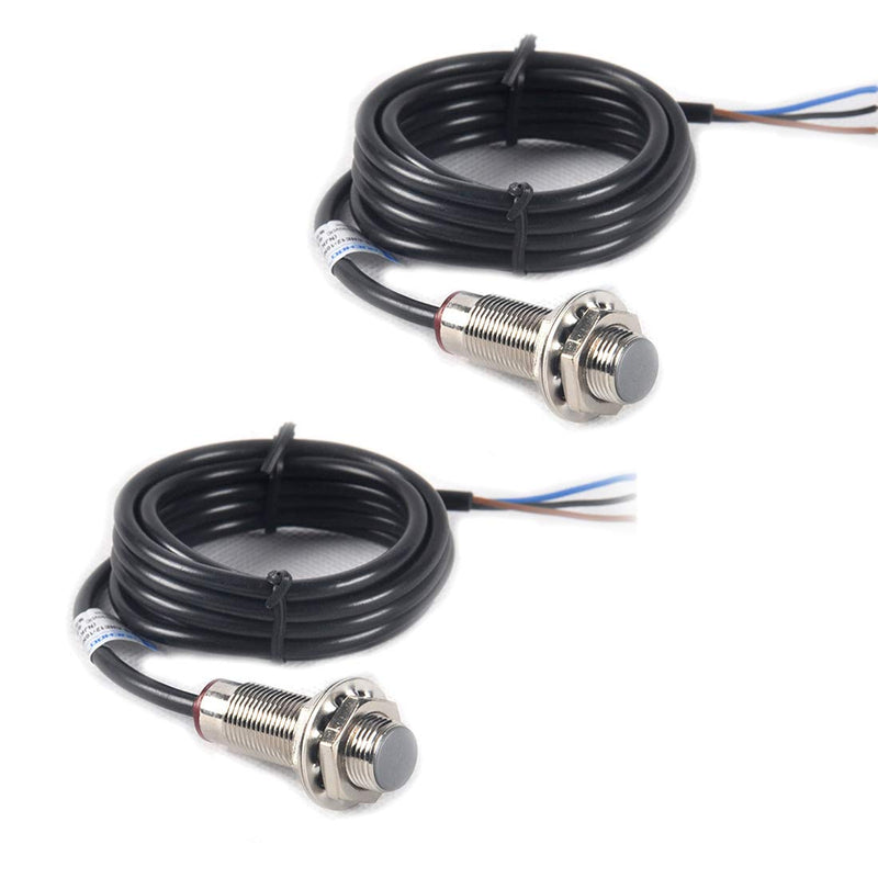 [Australia - AusPower] - HiLetgo 2pcs NJK-5002C Hall Effect Sensor Proximity Switch NPN 3-Wires Normally Open 