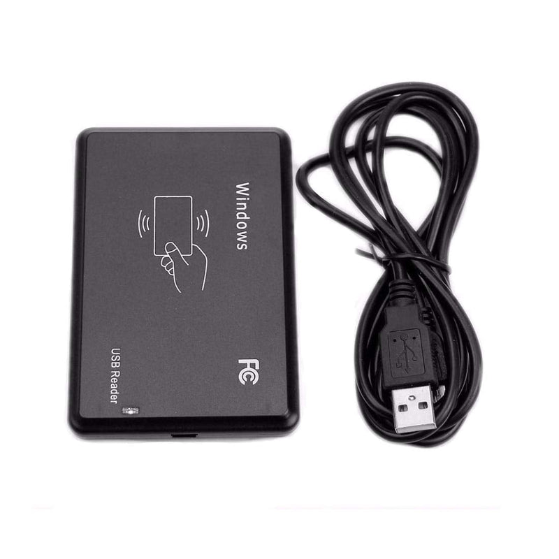 [Australia - AusPower] - HiLetgo 125Khz EM4100 USB RFID ID Card Reader Swipe Card Reader Plug and Play with Cable First 10 Digit 