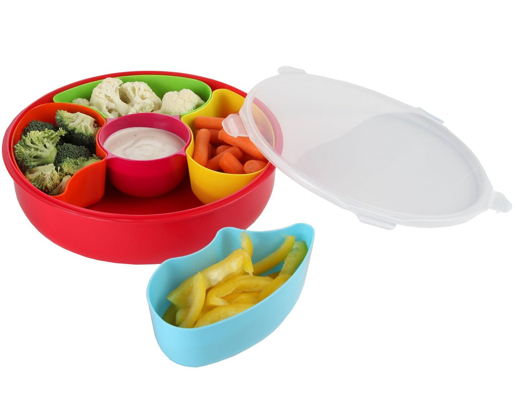 [Australia - AusPower] - Home-X Sectional Serving Bowl with Cover 