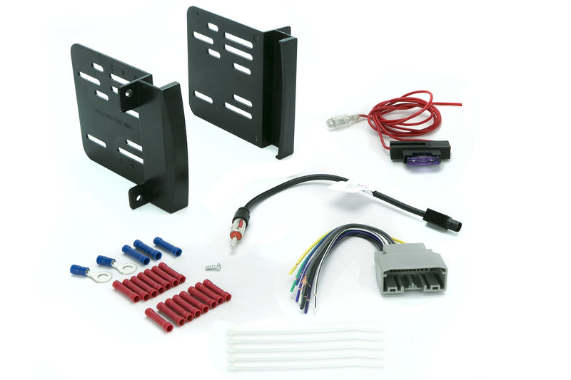 [Australia - AusPower] - SCOSCHE Install Centric ICCR6BN Compatible with Select Chrysler/Dodge/Jeep 2007-14 Double DIN Complete Stereo Installation Solution for Installing an Aftermarket Stereo 2007-17 Complete Installation Kit 