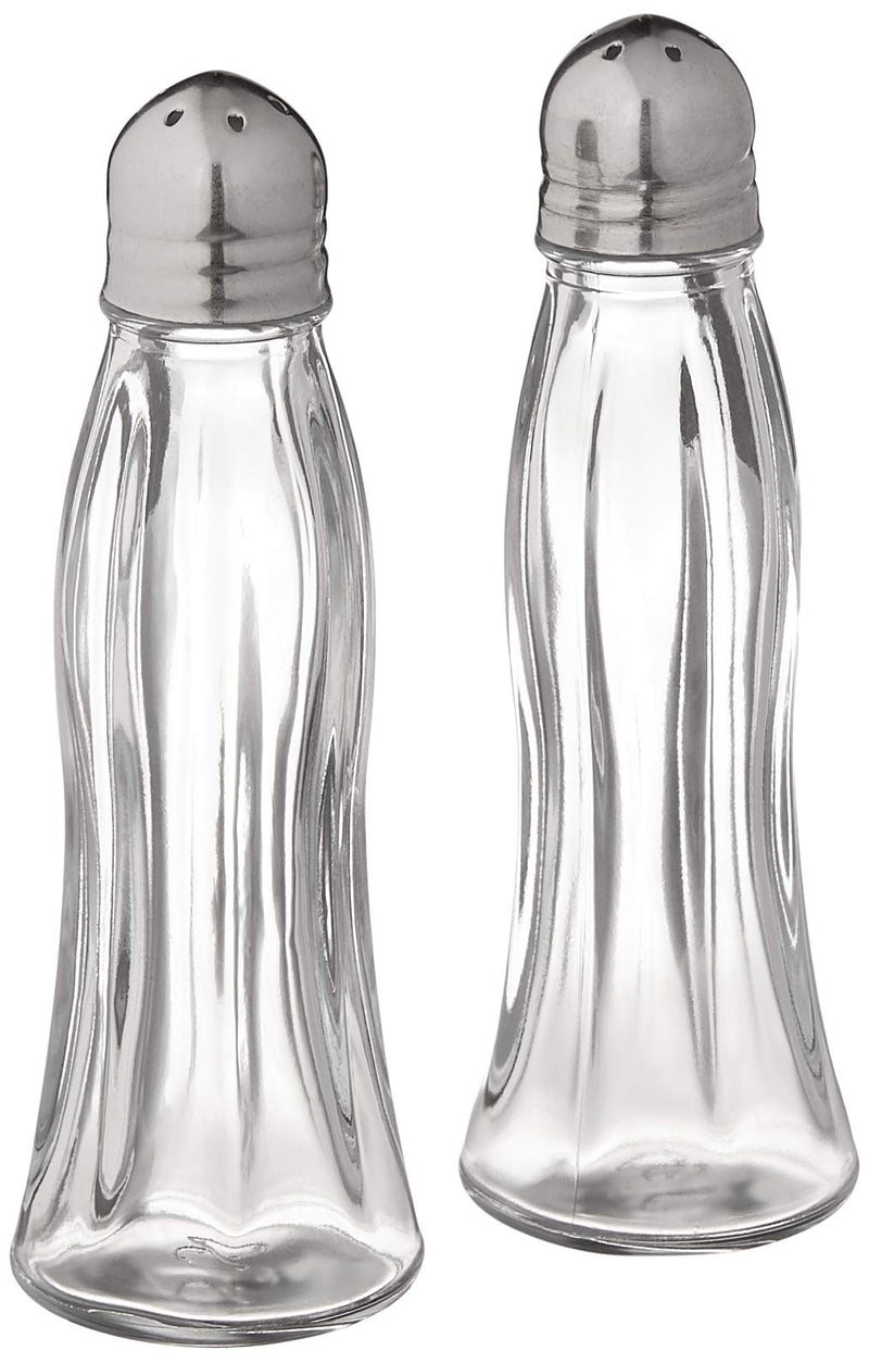 [Australia - AusPower] - Pasabahce Salt And Pepper Shaker with Metal Lids 