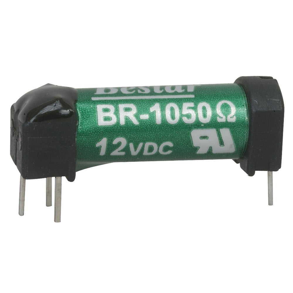 [Australia - AusPower] - Bestar Electric BR-1050-VP Reed Relays, SPST-NO, 0.5A, 12VDC, 1050 Ohm, Through Hole, 1" L x 0.37" W x 0.38" H (Pack of 2) 