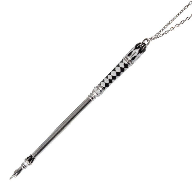 [Australia - AusPower] - Zion Judaica Silver Plated Yad Torah Pointer with Enamel (Black) Black 
