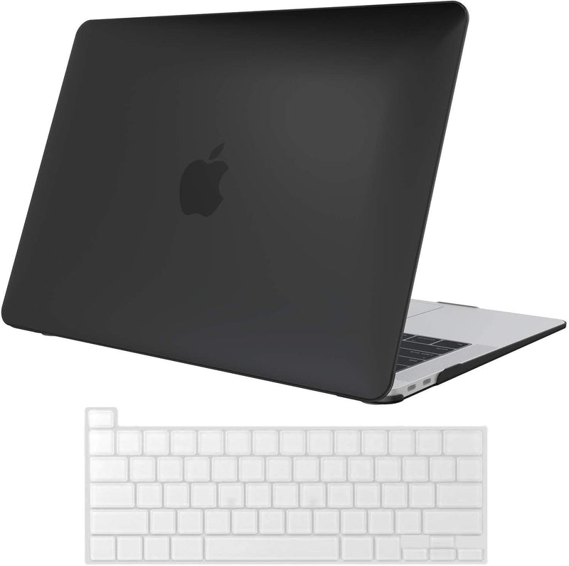 [Australia - AusPower] - ProCase MacBook Pro 13 Case 2016-2020 Release A2338 M1 A2289 A2251 A2159 A1989 A1706 A1708, Hard Case Shell Cover and Keyboard Skin Cover for MacBook Pro 13 Inch with/Without Touch Bar -Black Black 