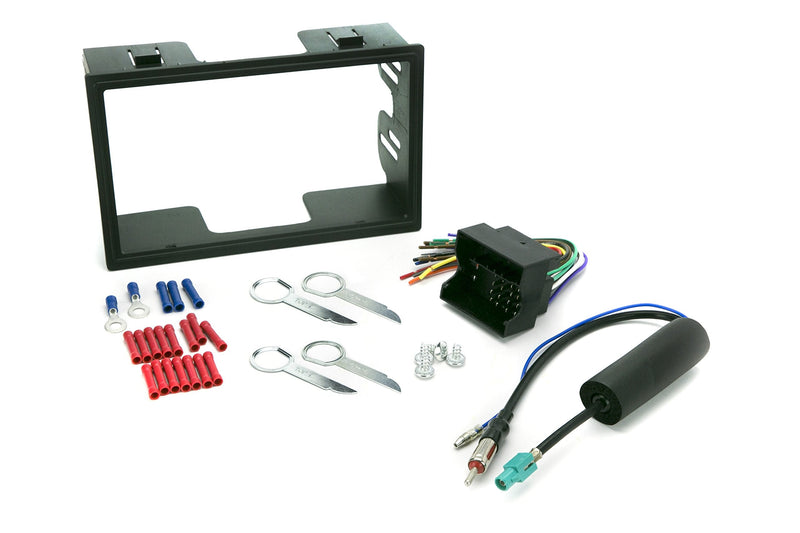 [Australia - AusPower] - SCOSCHE Install Centric ICVW5BN Compatible with Select Volkswagen 2002-06 Double DIN Complete Basic Installation Solution for Installing an Aftermarket Stereo 