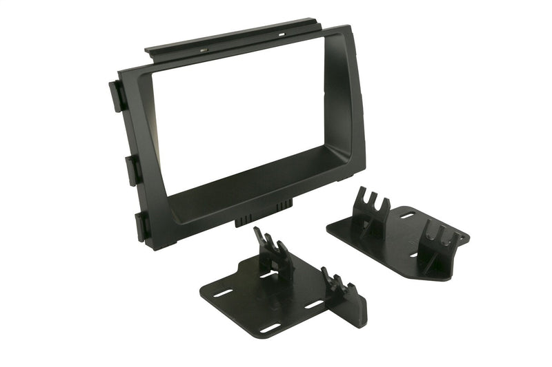 [Australia - AusPower] - Scosche KA2420DDB Compatible with 2015-19 Kia Sedona ISO Double DIN Dash Kit Black 
