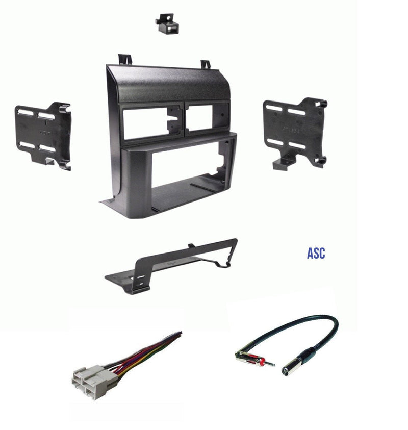 [Australia - AusPower] - ASC Audio Car Stereo Dash Kit, Wire Harness, and Antenna Adapter for installing a Double Din Radio for some 1998-1994 Chevrolet GMC Pickup Truck SUV Suburban Blazer 