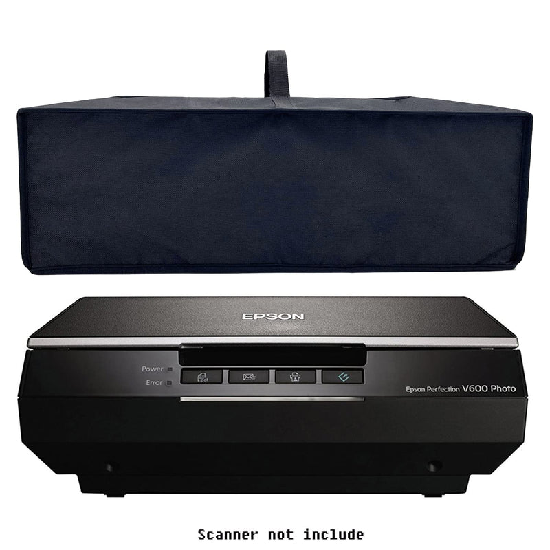 [Australia - AusPower] - RayCue Wanty Black Antistatic Water-Proof Dust-Proof Nylon Fabric Printer Cover Case Protector for Epson V600 and Canon Canoscan Photo Scanner 