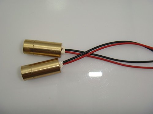 [Australia - AusPower] - Lights88 Laser Module Red"Line" Laser Generator 650nm 5mw (2 Pack) Diode Lasers 