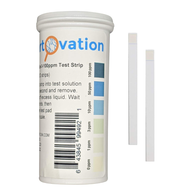 [Australia - AusPower] - Hydrogen Peroxide H2O2 Test Strips, Low Level, 0-100 ppm (100) 100 