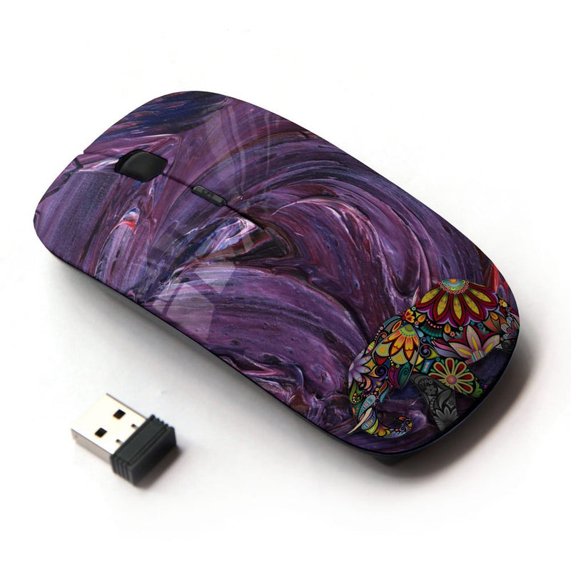 [Australia - AusPower] - KOOLmouse [ Optical 2.4G Wireless Computer Mouse ] [ Indian Elephant Plum ] 