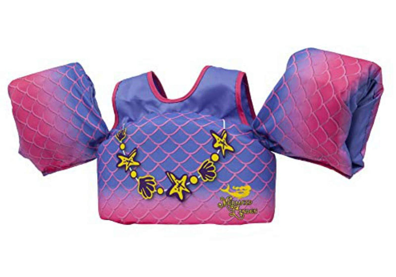 [Australia - AusPower] - Body Glove Paddle Pals Life Jacket - The Safest Patented U.S. Coast Guard Approved Kids Swim Vest 33 - 55 LBS 
