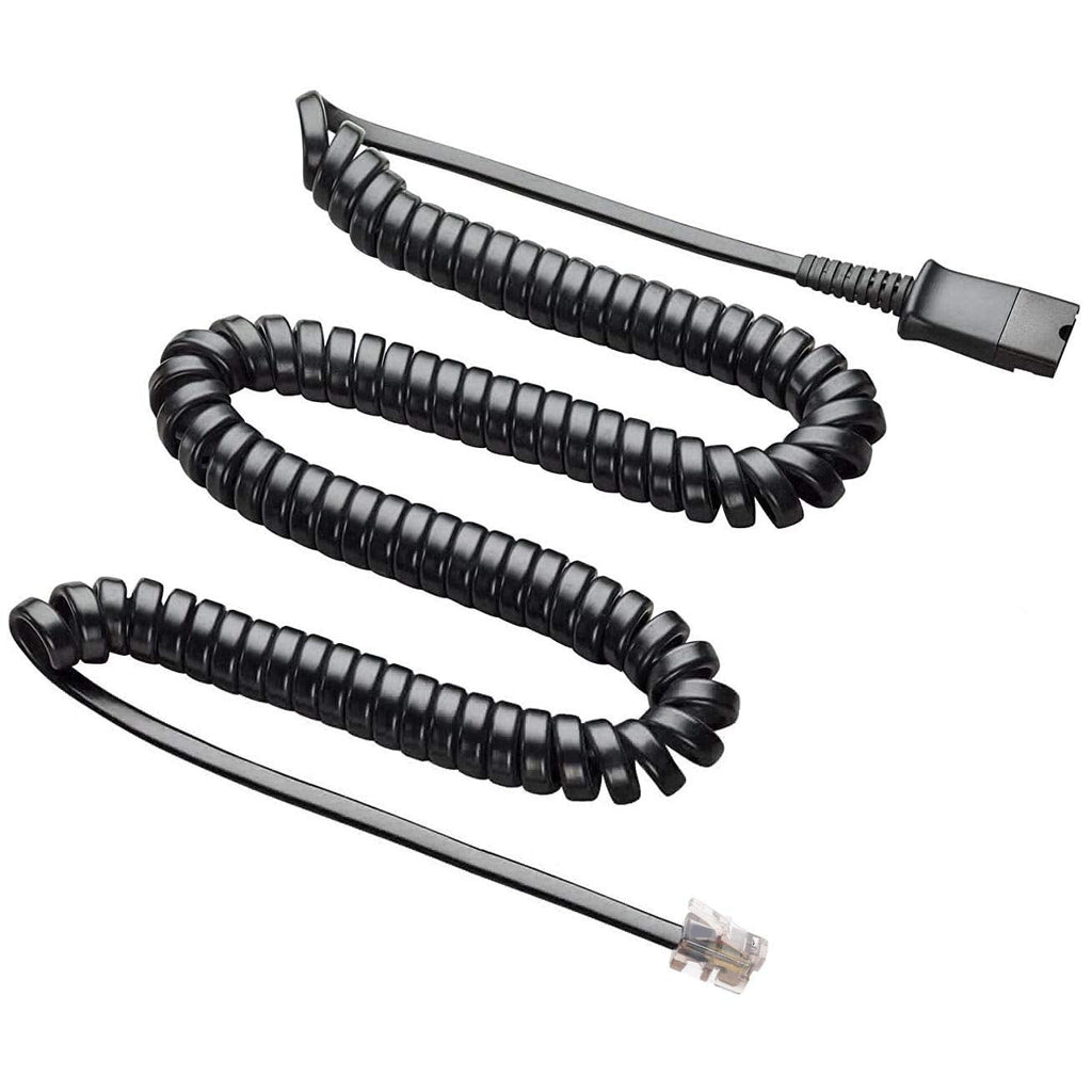 [Australia - AusPower] - VoiceJoy U10-S QD Adapter HIS Cable Compatible with All Plantronics and VoiceJoy Headsets - Connects to Avaya IP 1608, 1616, 9601, 9608, 9611, 9611G, 9620, 9620C, 9620L, 9621, 9630, 9631, 9640, 9641 