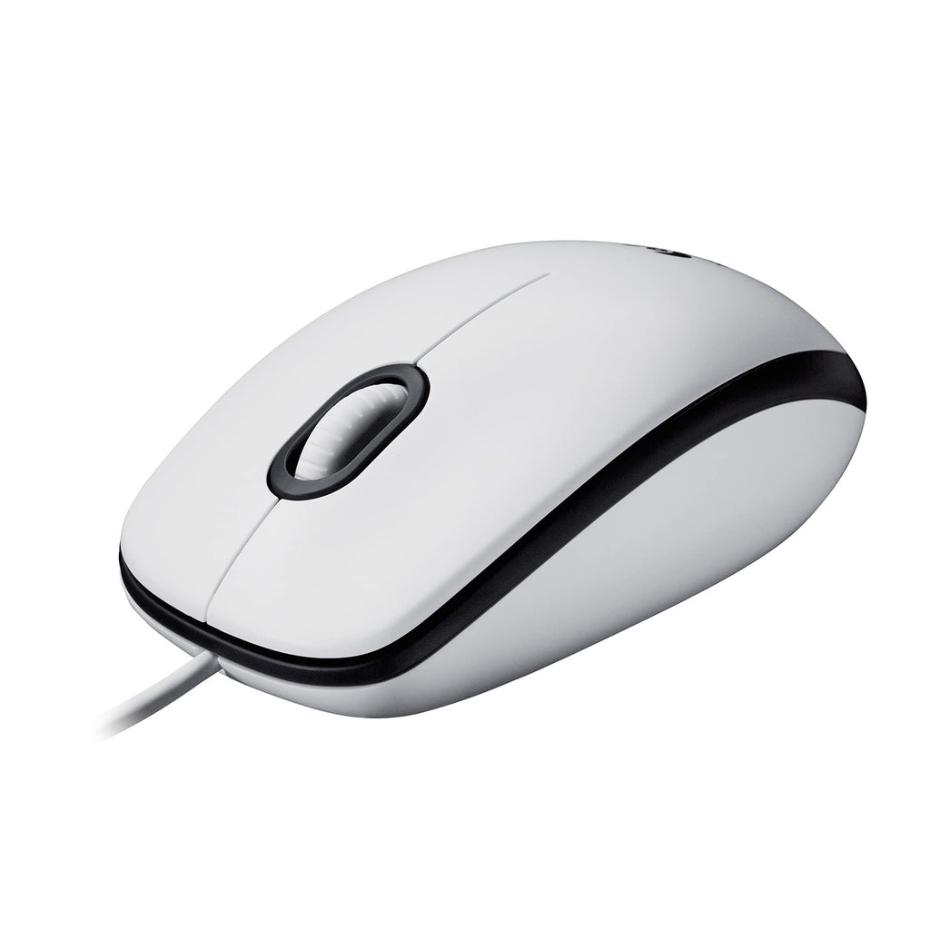 [Australia - AusPower] - Logitech M100, Corded mouse, White, 910-005004 