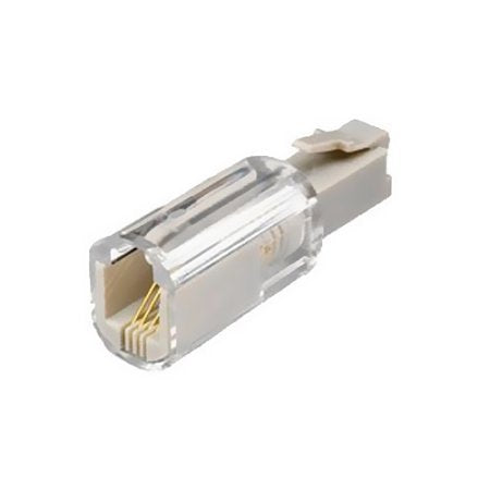 [Australia - AusPower] - 1 x Telephone Cord Detangler - 360 Degree Rotating - Clear - Phone Cord Detangler Branded Master Cables Product 