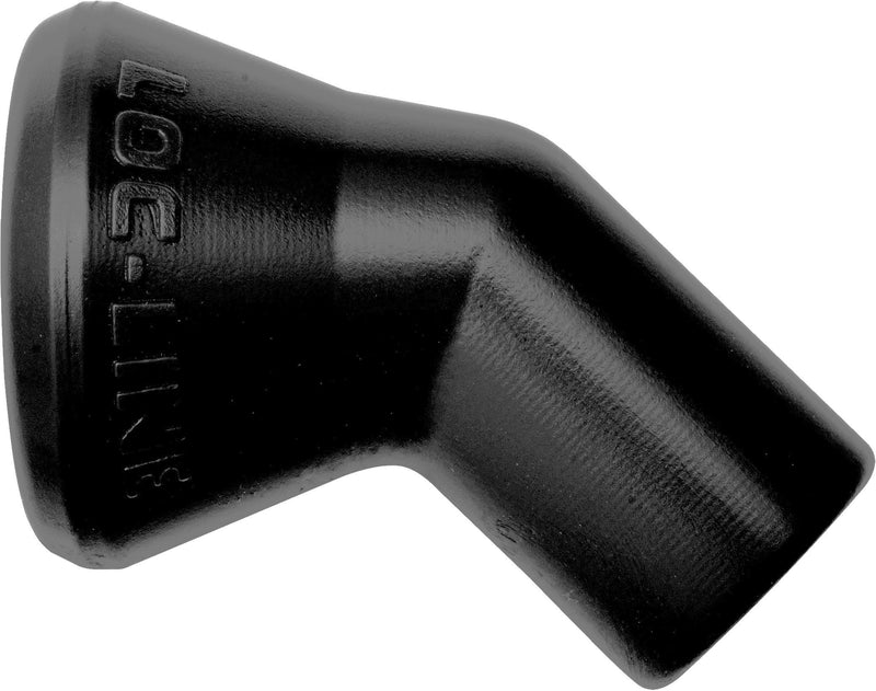 [Australia - AusPower] - Loc-Line 49473-BLK 1/4" 45 Degree Nozzle, Black (Pack of 20) 