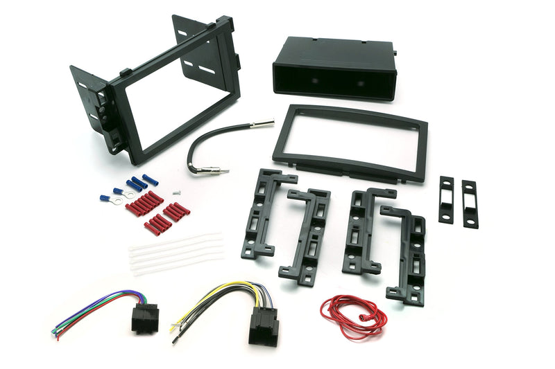 [Australia - AusPower] - SCOSCHE Install Centric ICGM10BN Compatible with Select GM 2006-17 LAN Double DIN Complete Basic Installation Solution for Installing an Aftermarket Stereo 2005-2016 Class II Complete Installation Kit 